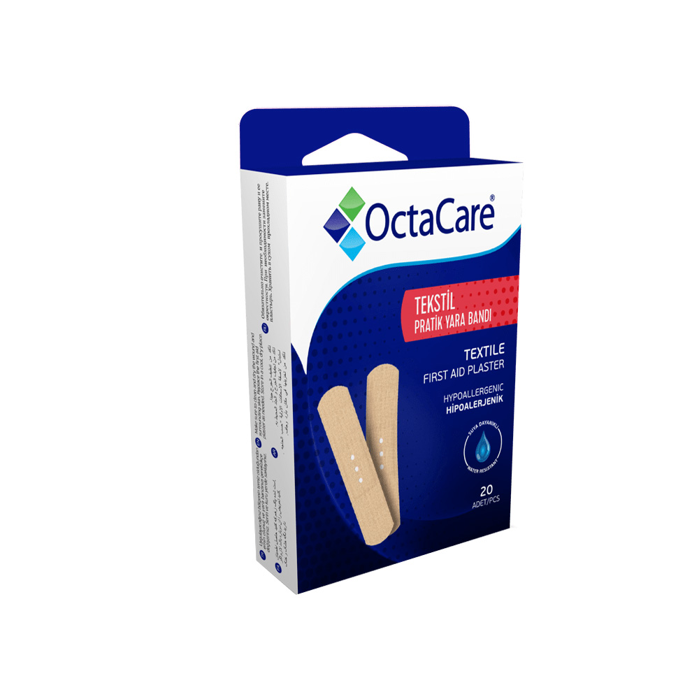 چسب زخم پارچه ای اکتا کر کد 110 بسته 20 عددی