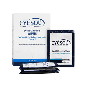 پد پاک کننده پلک و مژه آیسول